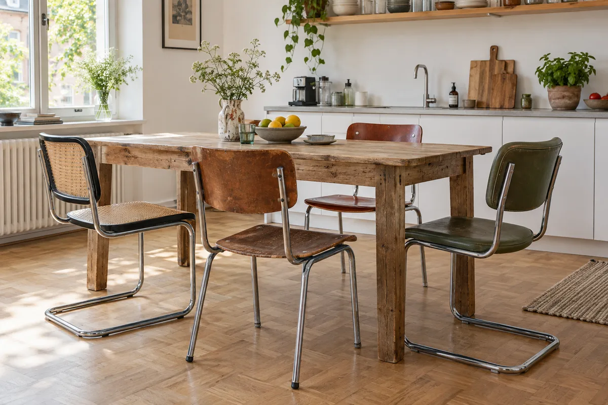 Chaise vintage métal : reconnaître et entretenir